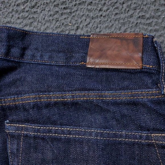 J. Crew Vintage Slim Fit Button Fly Jeans Cotton Blue Mens Size 30x30 - Picture 10 of 10